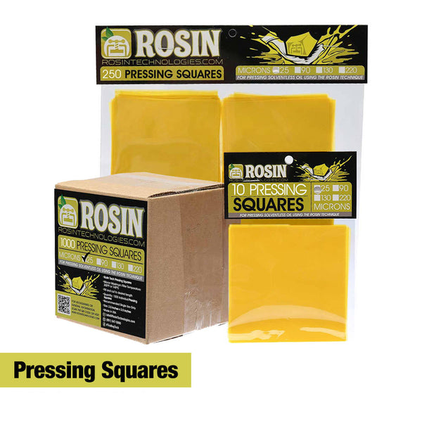 Rosin Pressing Squares